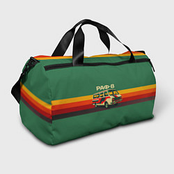 Спортивная сумка Ретро автобус РАФ-8 поп-арт