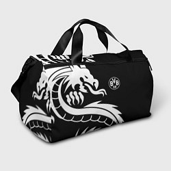 Сумки спортивные Borussia дракон белый, цвет: 3D-принт