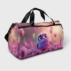 Спортивная сумка Фиолетовая птичка