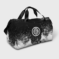 Сумки спортивные Inter белый всплеск краско, цвет: 3D-принт