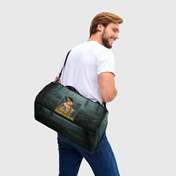 Сумки спортивные Франкенштейн свинья невеста, цвет: 3D-принт — фото 2