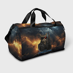 Спортивная сумка The purrminator кот терминатор
