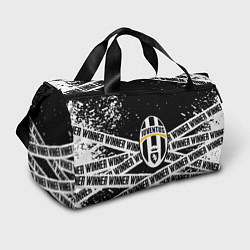 Сумки спортивные Juventus подедитель краски, цвет: 3D-принт