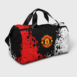 Спортивная сумка Манчестер Юнайтед краски абстрактные