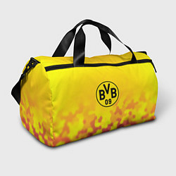 Спортивная сумка Borussia камуфляж желтый текстура