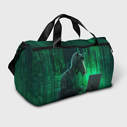 Спортивная сумка Конь хакер