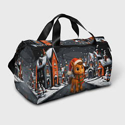 Спортивная сумка Новогодняя лошадка 2026 год