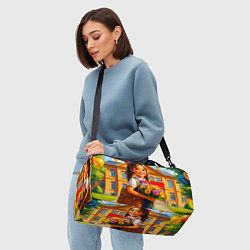 Сумки спортивные Первый школьный день, цвет: 3D-принт — фото 2