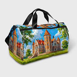 Сумки спортивные Великолепие Мирского замка, цвет: 3D-принт