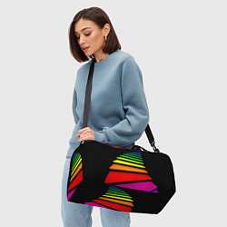 Сумки спортивные Радужная лестница, цвет: 3D-принт — фото 2