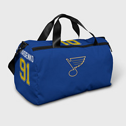 Сумки спортивные St Louis Blues: Tarasenko 91, цвет: 3D-принт