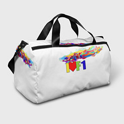 Спортивная сумка Я люблю F1