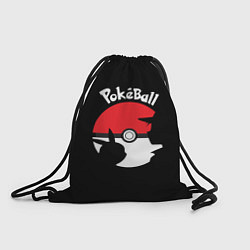 Рюкзак-мешок Pokeball, цвет: 3D-принт