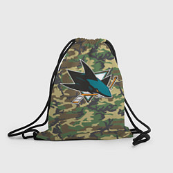 Рюкзак-мешок Sharks Camouflage, цвет: 3D-принт