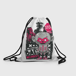 Рюкзак-мешок Плохиш, цвет: 3D-принт