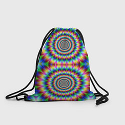 Рюкзак-мешок Grazy fractal, цвет: 3D-принт