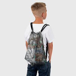 Рюкзак-мешок Фитоняшка, цвет: 3D-принт — фото 2