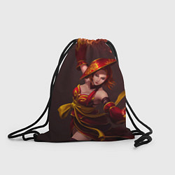 Рюкзак-мешок Lina: Dragon Fire, цвет: 3D-принт