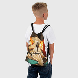 Рюкзак-мешок Skeleton King, цвет: 3D-принт — фото 2