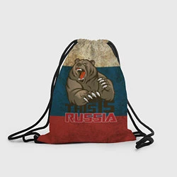 Рюкзак-мешок This is Russia, цвет: 3D-принт