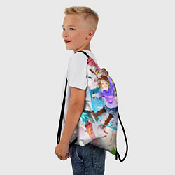 Рюкзак-мешок Герои подземелья, цвет: 3D-принт — фото 2