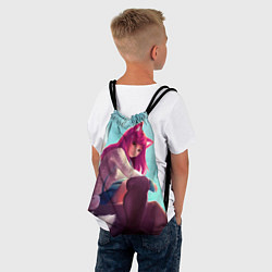Рюкзак-мешок Cute, цвет: 3D-принт — фото 2
