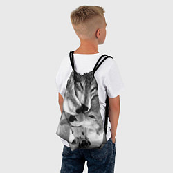 Рюкзак-мешок Волчья семья, цвет: 3D-принт — фото 2