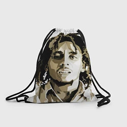 Рюкзак-мешок Bob Marley: Mono, цвет: 3D-принт