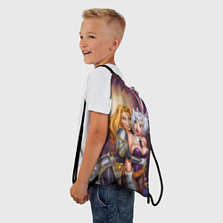 Рюкзак-мешок Lux, цвет: 3D-принт — фото 2