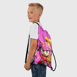 Рюкзак-мешок Amy Rose, цвет: 3D-принт — фото 2