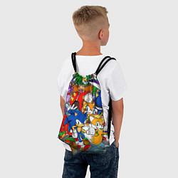 Рюкзак-мешок Sonic Stories, цвет: 3D-принт — фото 2