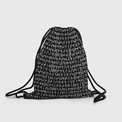 Рюкзак-мешок Руны, цвет: 3D-принт