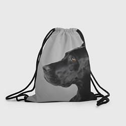 Рюкзак-мешок Черненый дог, цвет: 3D-принт