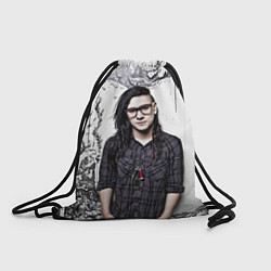 Рюкзак-мешок Skrillex Boy, цвет: 3D-принт