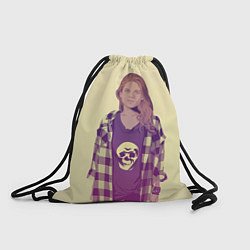 Рюкзак-мешок Hipster, цвет: 3D-принт