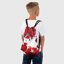Рюкзак-мешок Сильные чуства, цвет: 3D-принт — фото 2