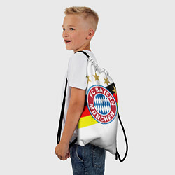 Рюкзак-мешок FC Bayern: Germany, цвет: 3D-принт — фото 2