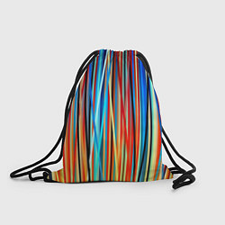 Рюкзак-мешок Colored stripes, цвет: 3D-принт