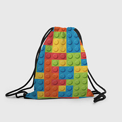 Мешок для обуви Лего конструктор