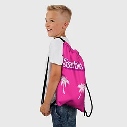 Рюкзак-мешок Barbie пальмы, цвет: 3D-принт — фото 2