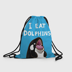 Мешок для обуви I eat dolphins