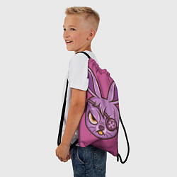 Рюкзак-мешок Зайчик-пират, цвет: 3D-принт — фото 2