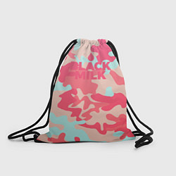 Рюкзак-мешок Black Milk: pink, цвет: 3D-принт