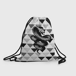 Мешок для обуви Snake Geometric
