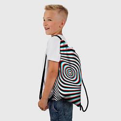Рюкзак-мешок RGB optical, цвет: 3D-принт — фото 2