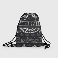 Рюкзак-мешок Black&White africa, цвет: 3D-принт