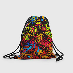 Рюкзак-мешок Яркая текстура, цвет: 3D-принт