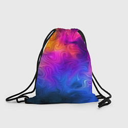 Рюкзак-мешок Узор цвета, цвет: 3D-принт