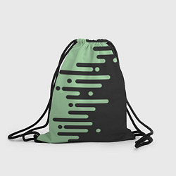 Рюкзак-мешок Геометрический Инь Янь, цвет: 3D-принт