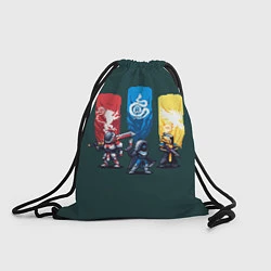 Рюкзак-мешок Destiny: Go, цвет: 3D-принт